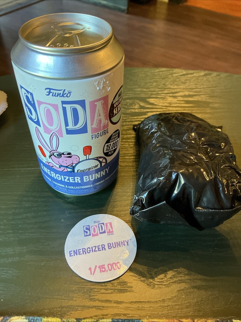Funko Soda Energizer Bunny Vinyl Figure 1/15000 Sealed Can 5 Inch